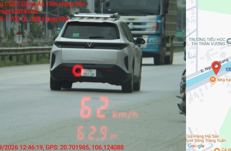 Trong tuần, ghi nhận 85 lượt phương tiện vi phạm Luật trật tự, an toàn giao thông đường bộ bị xử lý phạt nguội