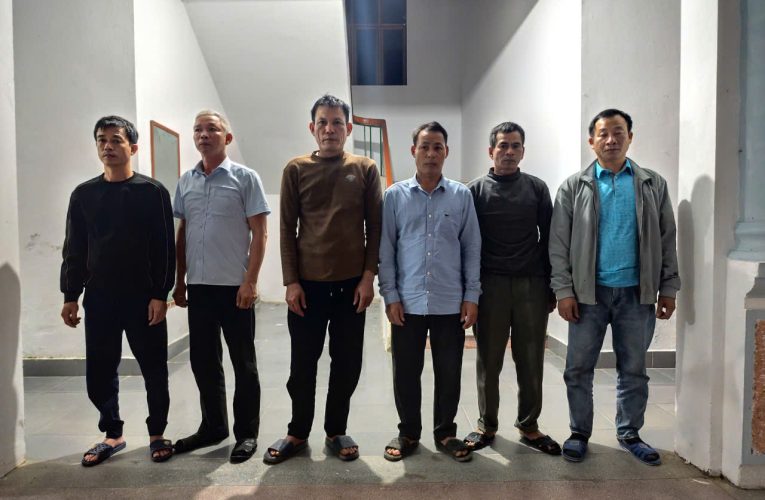 Công an xã Trà Giang kịp thời phát hiện, xử lý nhóm đối tượng đánh bạc