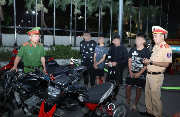 Phó Giám đốc Công an Ninh Bình xuống đường chỉ đạo truy bắt “quái xế”